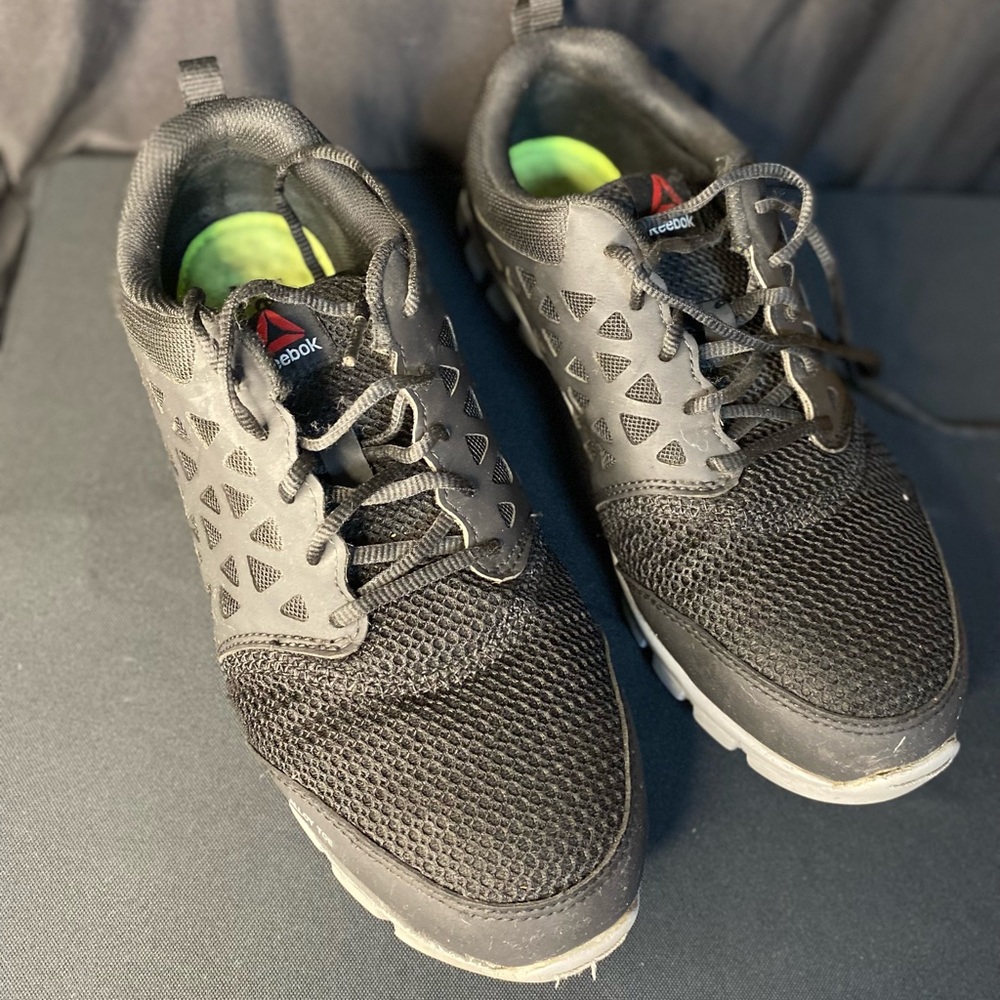 Alloy toe Reebok work shoe